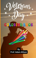 Happy Veterans Day - Coloring Book