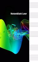 Notenblatt Leer