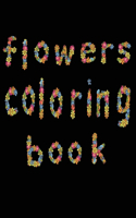 flowers coloring book