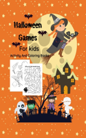 halloween games for kids activity and coloring books