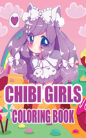 Chibi Girls Coloring Book