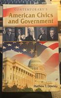 American Civics and Government, Hardcover Student Edition Only