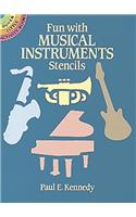 Fun with Musical Instruments Stencils