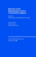 Elements of the Representation Theory of Associative Algebras: Volume 1