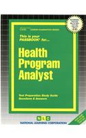 Health Program Analyst