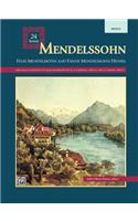 Mendelssohn -- 24 Songs