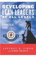 Developing Lean Leaders at all Levels