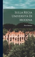 Sulla Regia Università Di Modena