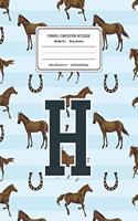 Primary Composition Notebook Grades K-2 Story Journal H