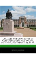 Colleges and Universities of Conference USA