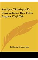 Analyse Chimique Et Concordance Des Trois Regnes V3 (1786)