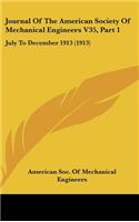 Journal Of The American Society Of Mechanical Engineers V35, Part 1