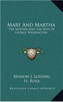 Mary And Martha