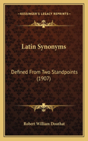 Latin Synonyms