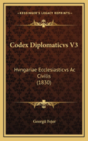 Codex Diplomaticvs V3