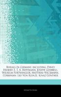 Burials in Germany, Including: David Hilbert, E. T. A. Hoffmann, Joseph Goebbels, Wilhelm Furtw Ngler, Matthias Weckmann, Corbinian, Leo Von Klenze,
