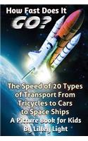 How Fast Does It Go? (the SPEED of things): A Childhood Education Science Book About The Speed Of 20 Types Of Transport(English)