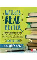 Writers Read Better: Nonfiction