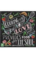 2019 Cooking with Love Provides Food for the Soul 16-Month Wall Calendar: By Sellers Publishing: By Sellers Publishing