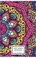 Dot Grid Journal: 2017 Journal Notebook, Bullet Journal, 122 Pages 5.5x8.5 Fantastic Mandalas
