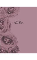 Undated Pale Rose Planner
