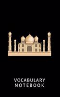 Vocabulary Notebook: Hindi, 6"x 9", 2500 words, 110 pages, 2 columns, lines, learn to speak a language