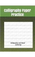 Calligraphy Paper Practice: Modern Calligraphy Practice Sheets - 122 sheet pad