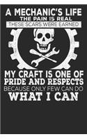 A Mechanic's Life The Pain Is Real These Scars Were Earned My Craft Is One Of Pride And Respects Because Only Few Can Do What I Can