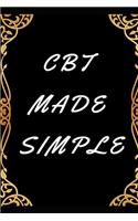CBT Made Simple Lined Book
