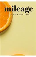 Mileage Log Book For Taxes