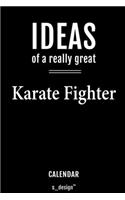 Calendar for Karate Fighters / Karate Fighter