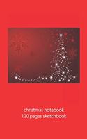 christmas notebook 120 pages sketchbook: christmas tree sketchbook christmas diary christmas booklet christmas recipe book tree sketchbook christmas journal 120 pages 6x9 inches ca. DIN A5