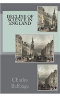 Decline of Science in England
