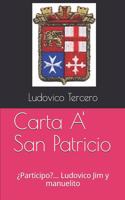 Carta A' San Patricio