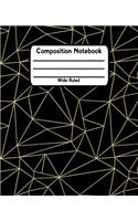 Composition Notebook Wide Ruled