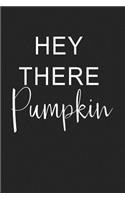 Hey There Pumpkin: A 6x9 Inch Matte Softcover Journal Notebook with 120 Blank Lined Pages and a Funny Cover Slogan