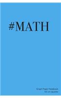 Graph Paper Notebook 0.5 cm squares