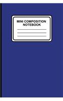 Mini Composition Notebook