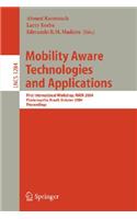 Mobility Aware Technologies and Applications