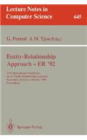 Entity-Relationship Approach - Er '92