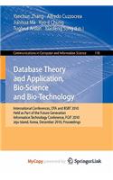 Database Theory and Application, Bio-Science and Bio-Technology: (English)