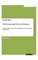 Unterwasserrugby für den Schulsport