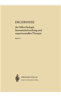 Ergebnisse Der Mikrobiologie Immunitätsforschung Und Experimentellen Therapie