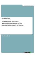Auswirkungen nationaler Berufsbildungssysteme auf die Jugendarbeitslosigkeit in Europa