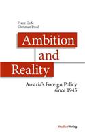 Ambition and Reality