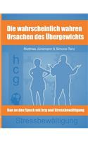 wahrscheinlich wahren Ursachen des Übergewichts