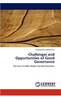Challenges and Opportunities of Good Governance