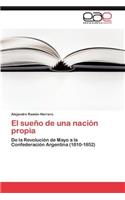 sueño de una nación propia