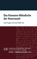 Das Kanaano-Akkadische Der Amarnazeit