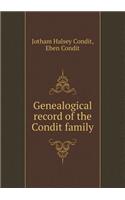 Genealogical Record of the Condit Family